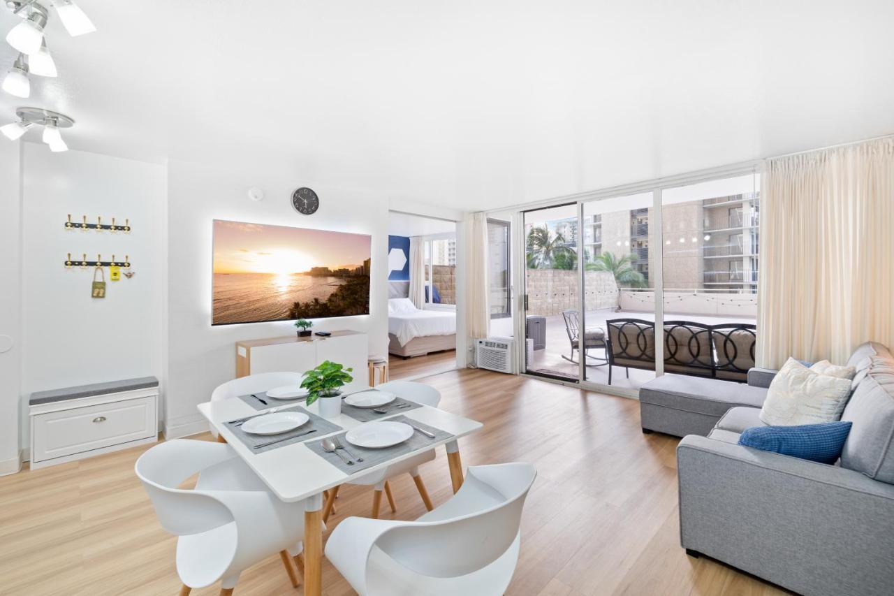 Huge Patio Washerdryer 1 Bedroom Banyan Free Parking 5 Min To Beach Honolulu Buitenkant foto