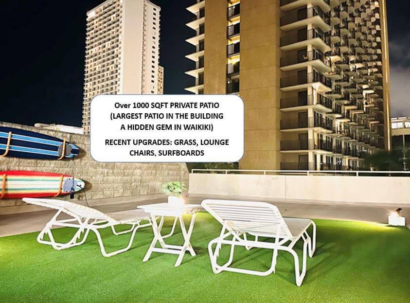 Huge Patio Washerdryer 1 Bedroom Banyan Free Parking 5 Min To Beach Honolulu Buitenkant foto